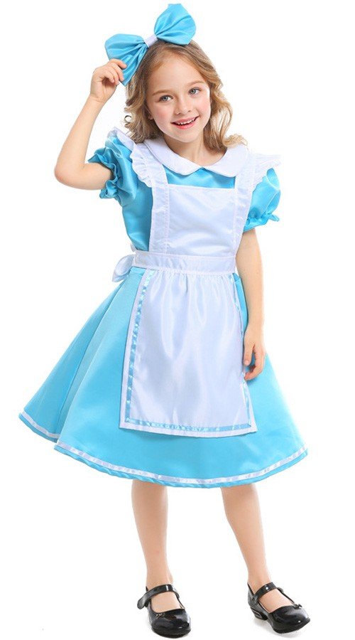 malt dårlig Kviksølv Børn Alice Kostume Alice i Eventyrland Kostumer