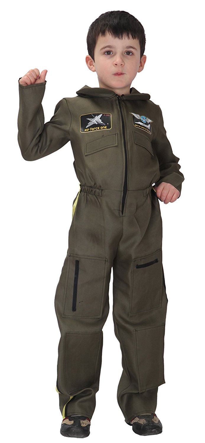 Børnekostume Top Gun Jagerpilot Kostume