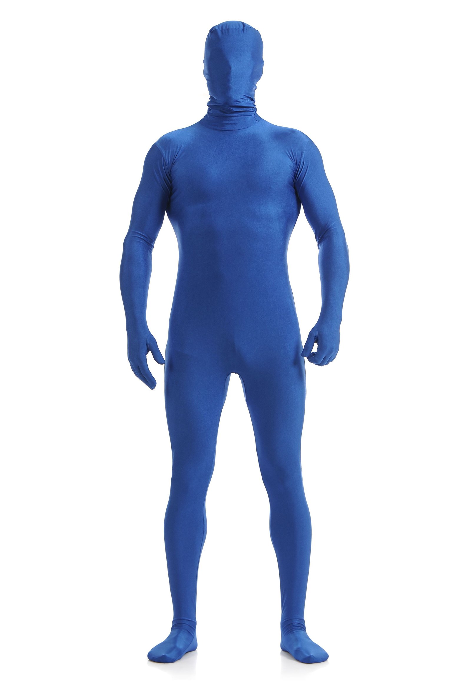 Mænd Lycra Spandex All Inclusive Skinsuit Mørkeblå