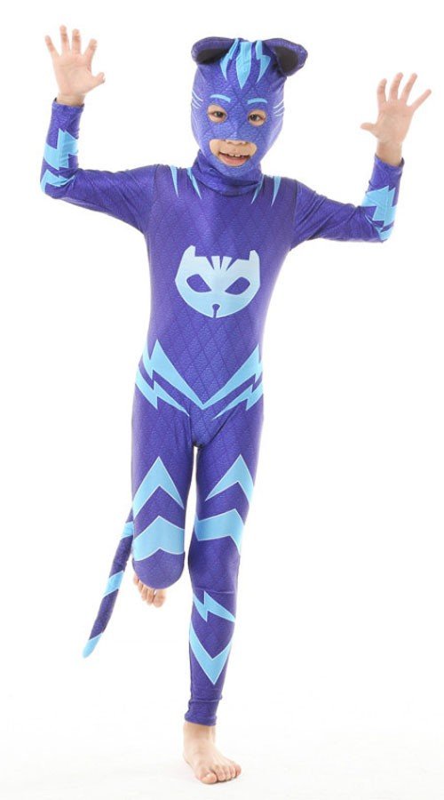 Børnekostume Pj Masks Catboy Kostume Med Hale