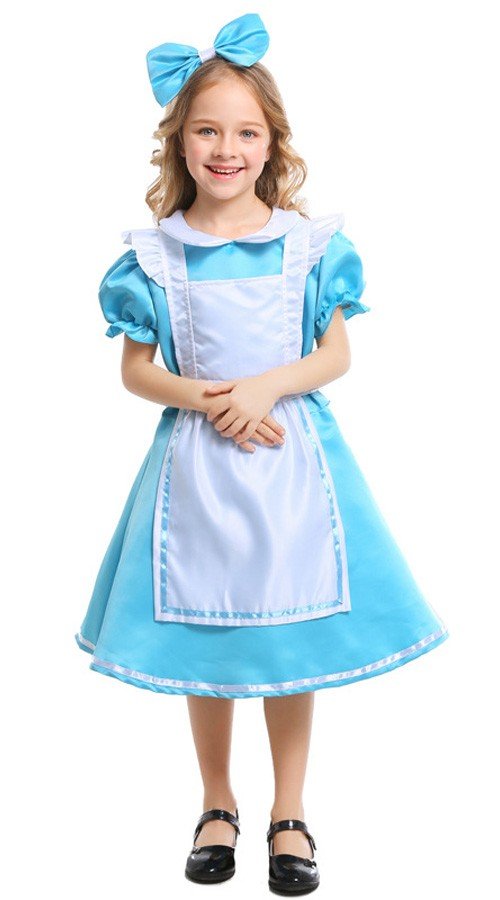 malt dårlig Kviksølv Børn Alice Kostume Alice i Eventyrland Kostumer