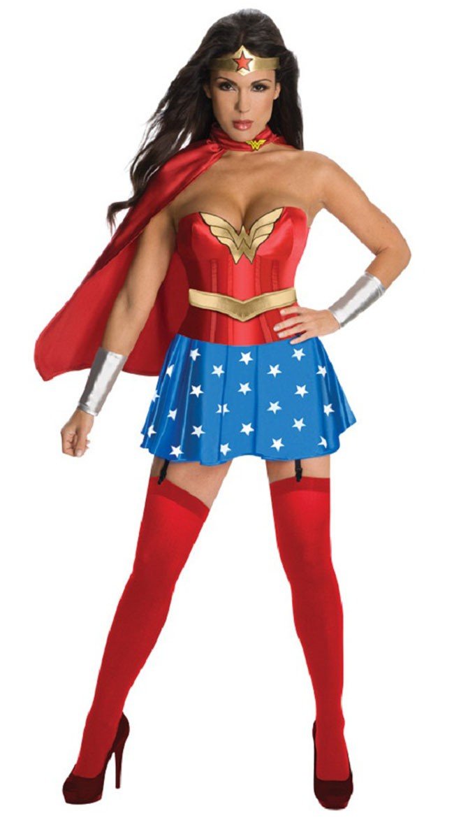 Frække Wonder Woman Kostume Til Voksne