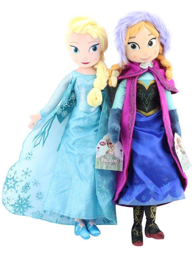 Frost Elsa Dukke Legetøj Plysdyr Gaver til Børn