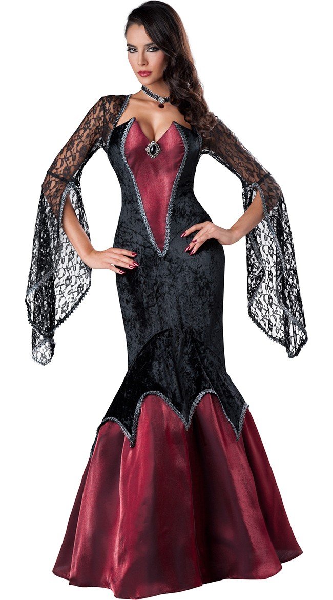 Halloween Fishtail Vampyr Kostume