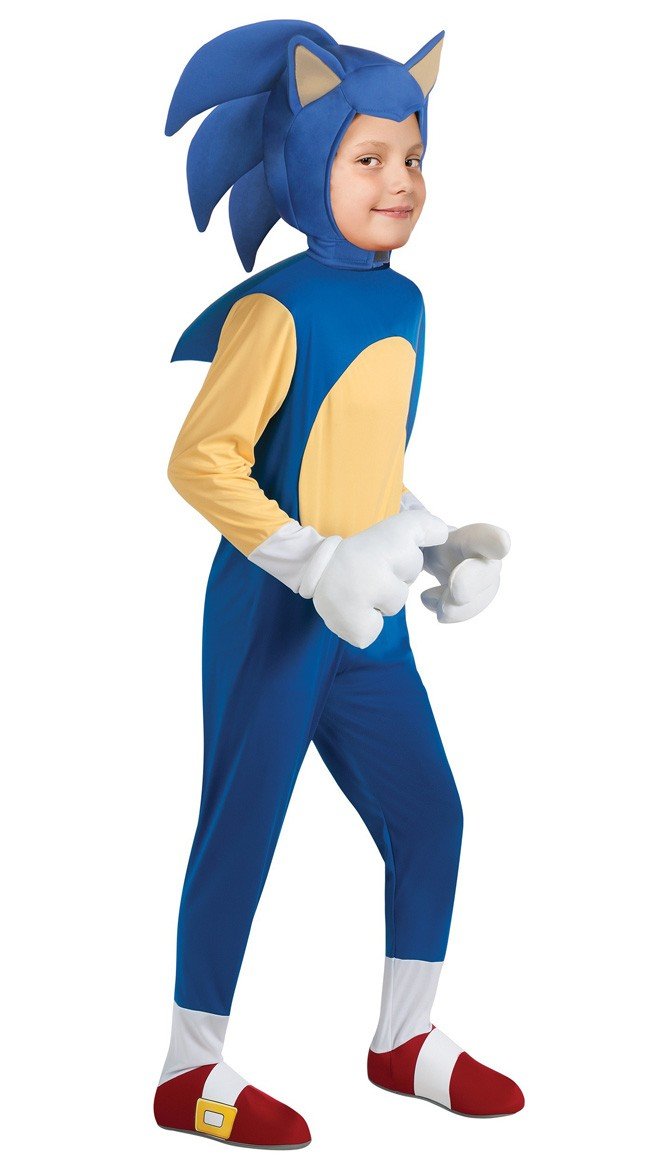 Sonic the Hedgehog Børnekostume Udklædning Halloween Kostume
