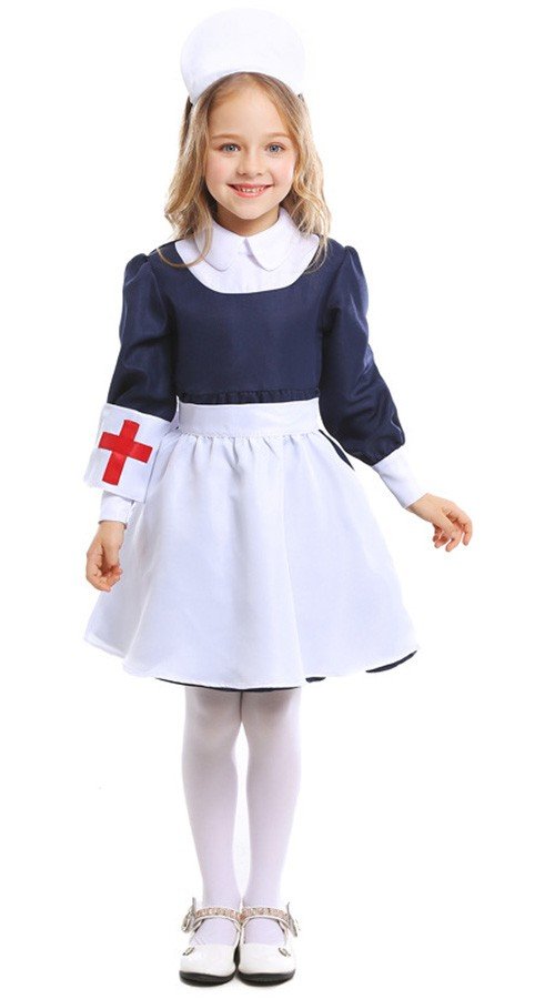 Læge Sygeplejerske Kostume Børn