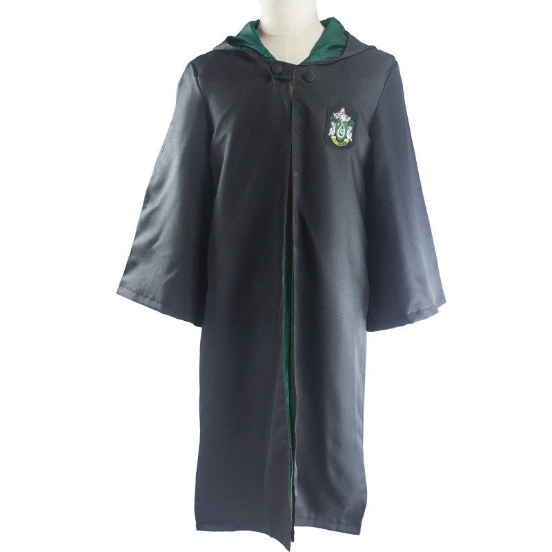 Harry Potter Slytherin Kostume Kappe Voksen