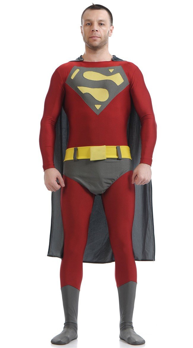 Superhelte Kostume Lycra Spandex Superman Kostume