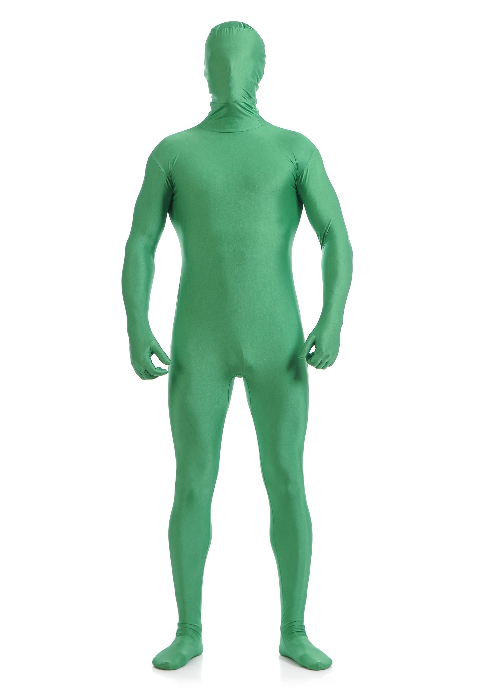 Mænd Lycra Spandex All Inclusive Skinsuit Grøn