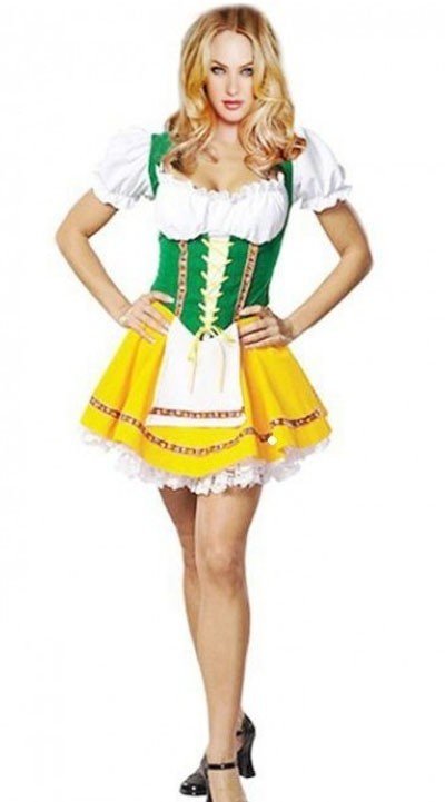 Frække Tyroler Kostumer Svensk Tysk Oktoberfest Kjole