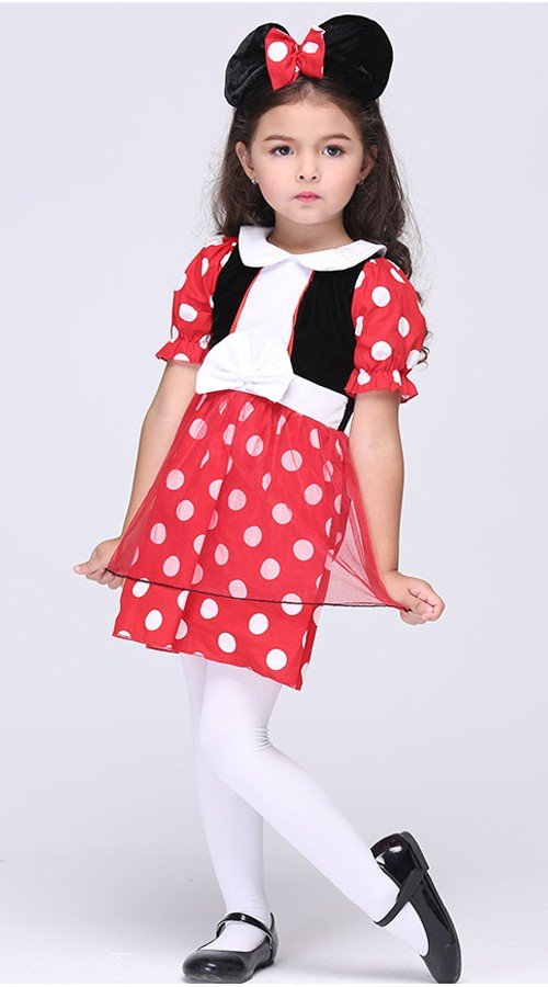 Halloween Minnie Mus Kostume til Børn