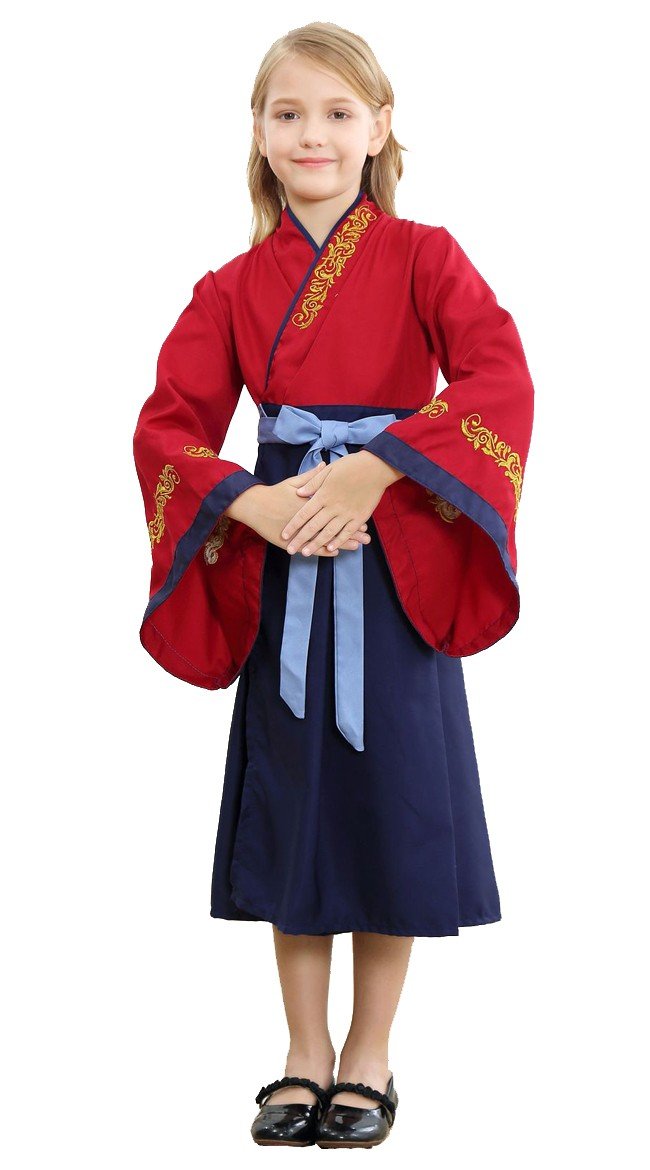 Prinsesse Mulan Kostume Børn Halloween Cosplay Kostume