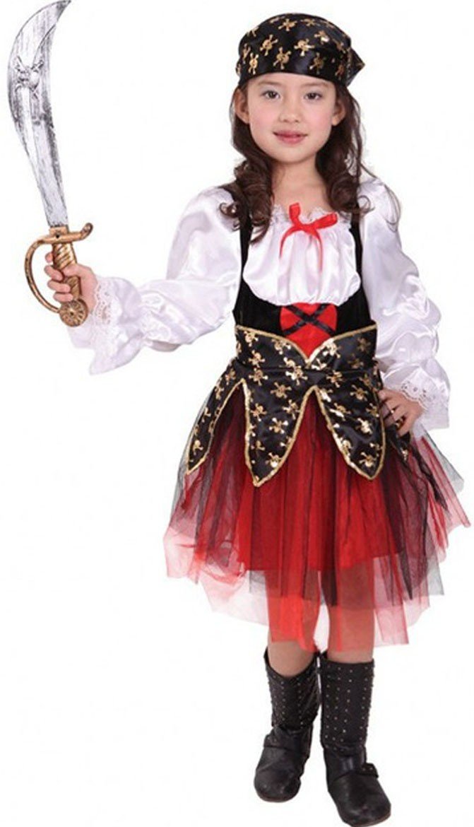 Børn Halloween Pirat Kostume Piger