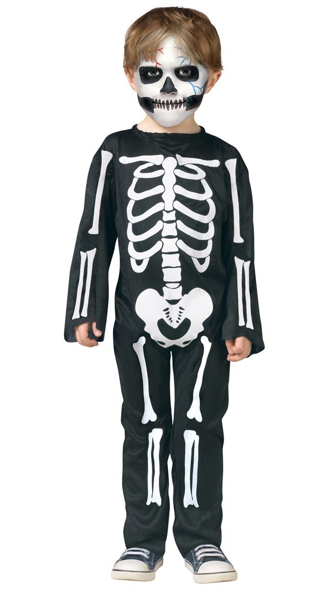 Halloween Skelet Kostume Til Børn
