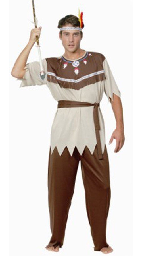 Udklædning Voksne Indianer Kostume til Mænd
