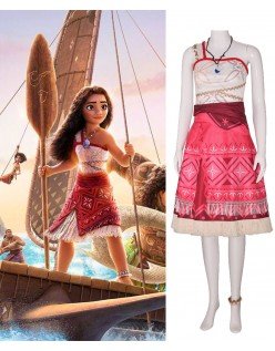 Moana 2 Vaiana Kostume til Voksne og Børn