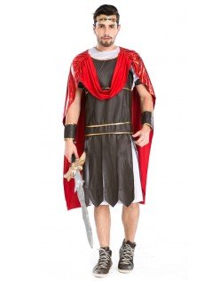 Halloween Romersk Gladiator Kostume Til Mænd