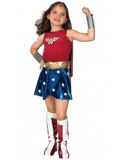 Børn Superhelt Wonder Woman Kostume