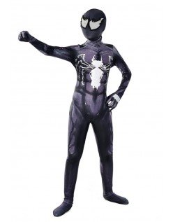 Venom Symbiote Spiderman Kostume til Børn og Voksne Halloween Superhelte Kostumer
