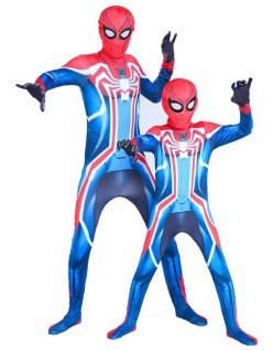 Nyeste Spiderman Kostumer Cosplay PS4 Velocity Kostume til Børn og Voksne