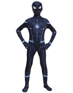 Spiderman Kostume Homecoming Sort Superhelte Cosplay Kostumer til Børn og Voksne