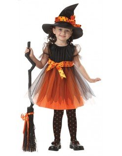 Halloween Magiske Hekse Kostume Til Børn