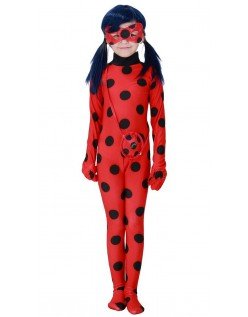 Mirakuløse Mariehøne Kostume til Børn og Voksen Miraculous Ladybug Kostumer