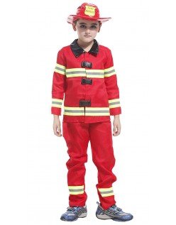 Børnekostume Lille Sej Brandmand Kostume