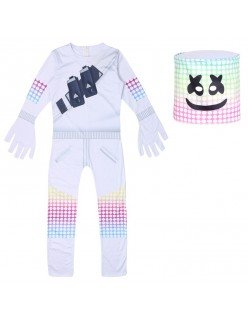 Fortnite Marshmallow Kostume Børn Udklædning Halloween Kostumer