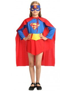 Klassiske Supergirl Kostume Superhelt Kostume Til Børn