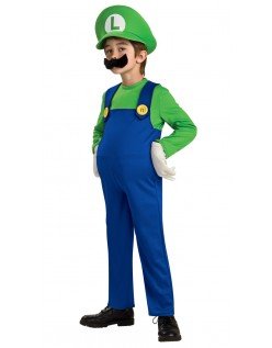 Deluxe Mario og Luigi Kostumer Luigi Kostume Børn