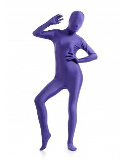 Dame Lycra Spandex All Inclusive Skinsuit Lilla