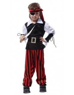Pirat Kaptajn Jack Halloween Kostume Til Børn